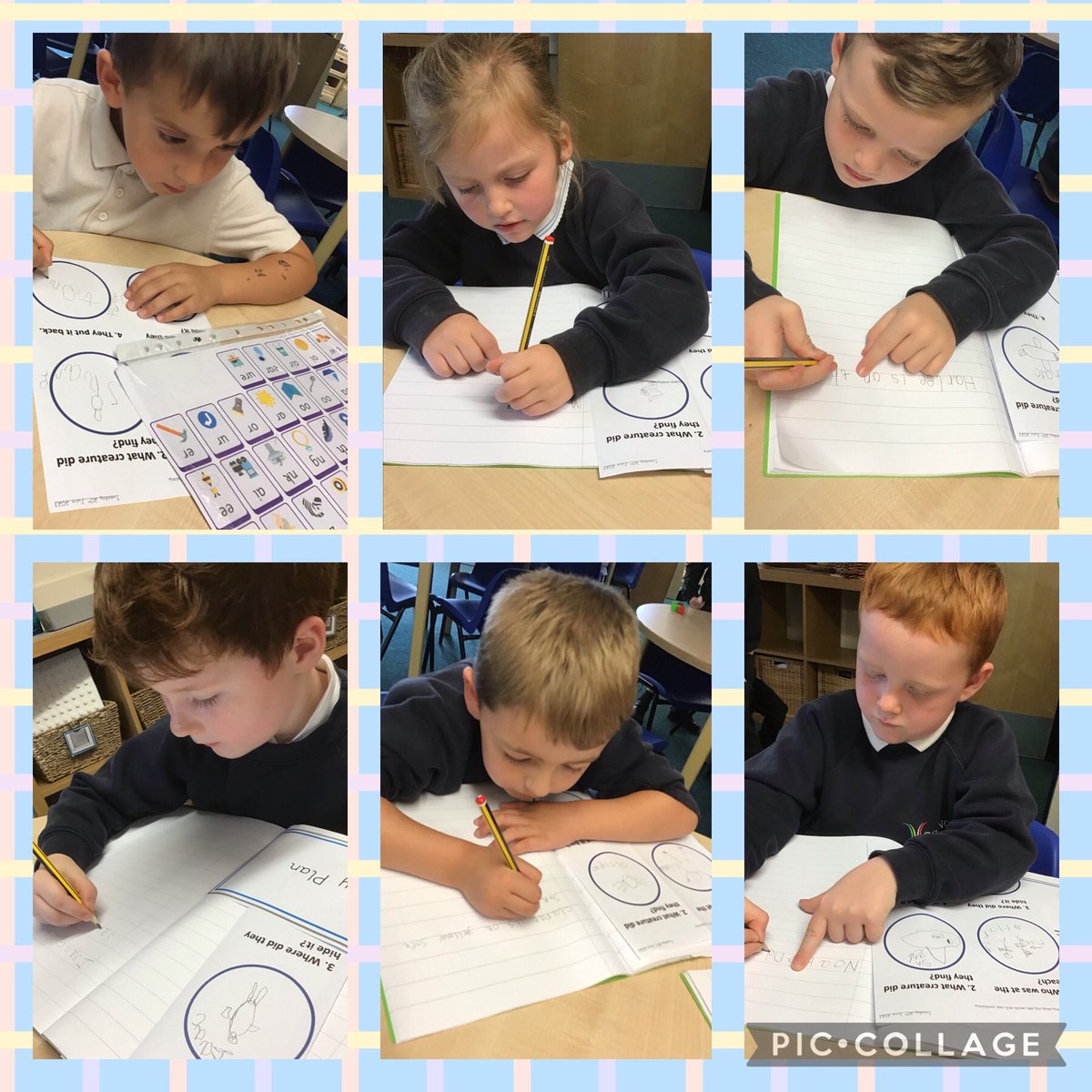 Reception are using their plan to write their opening sentence to their friendship story. I am very impressed so far and can’t wait to read all about caring for your own sea creature you have found Xx. #GrangeLiteracy #GrangeEYFS <a href="/Benji_Davies/">Benji Davies</a> <a href="/GrangeMissA/">GrangeMissA</a> <a href="/GrangeMissM/">Miss May</a>