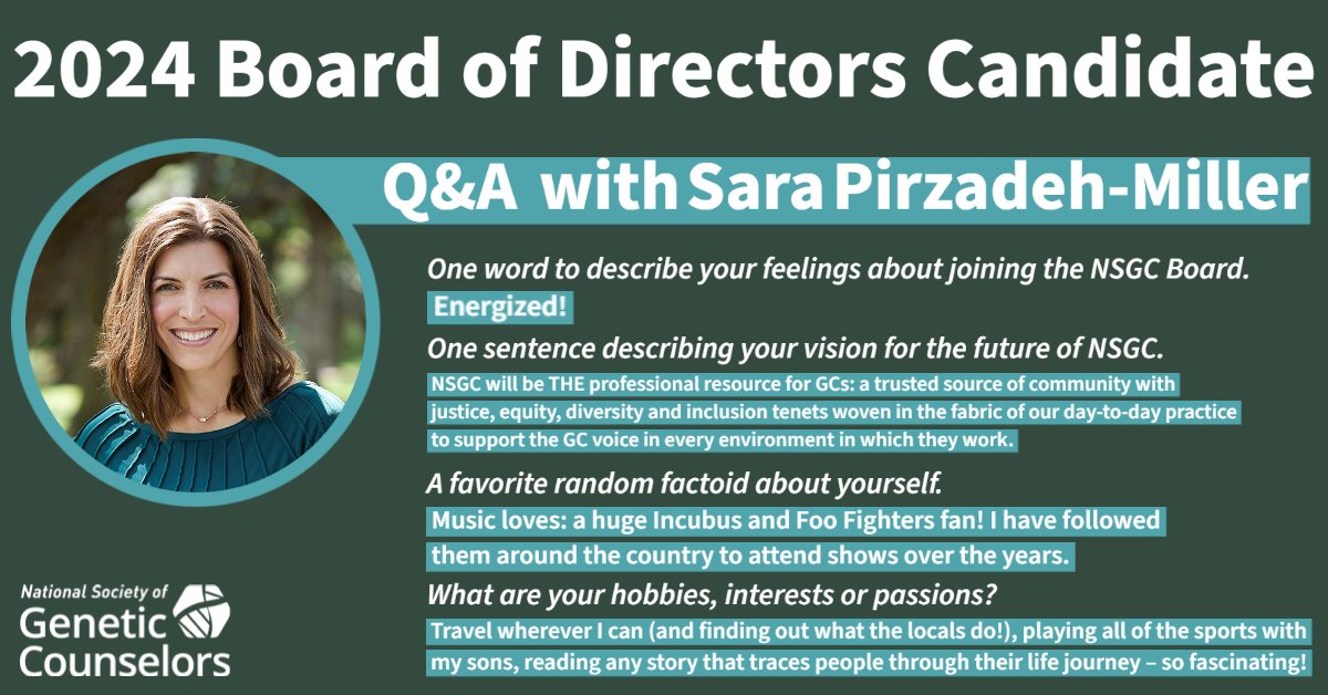 Genetic Counselors tweet media