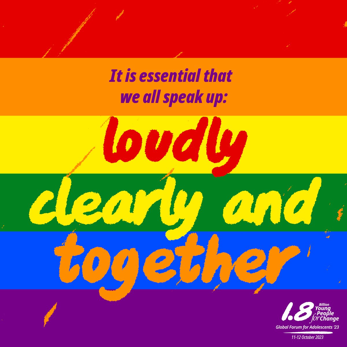 PMNCH's tweet photo. It's disheartening to see LGBTQ+ individuals forced to conceal their sexual and reproductive health information due to discrimination, violence, or legal risks. We must foster a safe environment that embraces openness and support. 

Policymakers must recognize, through data, that our communities have unique needs that demand equitable attention, investment, and action. Let's amplify our voices, demanding the change we deserve! 🔈

Learn more: https://t.co/pMcGFrcSWq
 #HumanRights #LGBTQI+ #YoungPeopleForChange