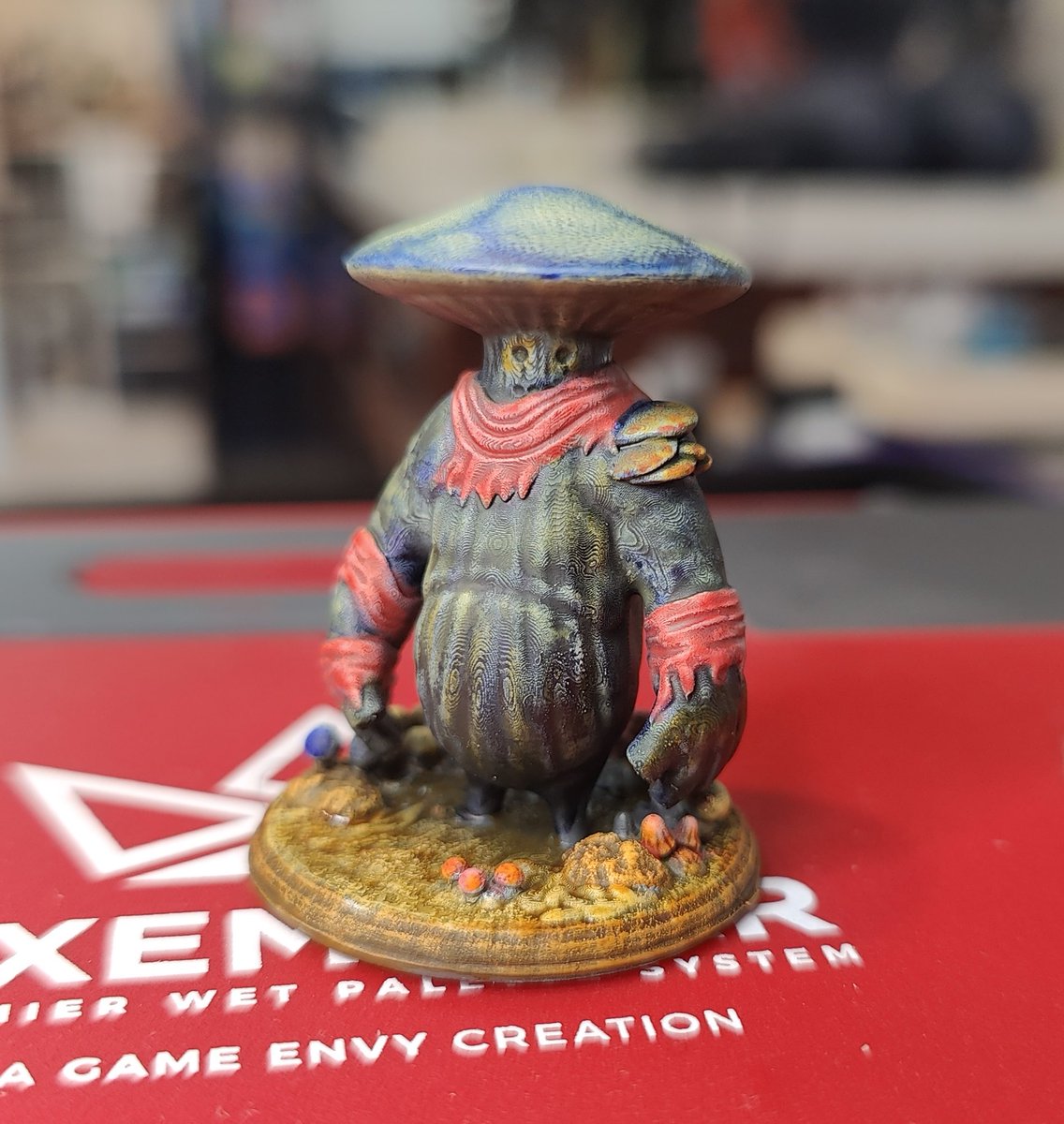 krakulu's tweet photo. We absolutely love this print and paint of Mound the Myconid by a community member on MyMiniFactory, Nathaniel W!

#DnDcharacter #miniaturepainting 

https://t.co/j4KHBYjnsN https://t.co/ntWgO9hBqO