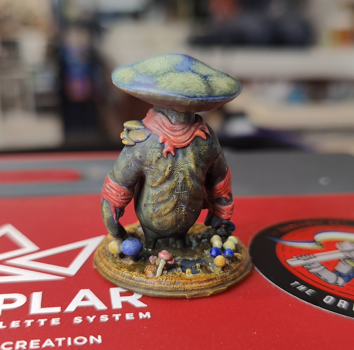 We absolutely love this print and paint of Mound the Myconid by a community member on MyMiniFactory, Nathaniel W!

#DnDcharacter #miniaturepainting 

myminifactory.com/object/3d-prin…