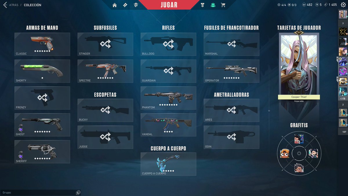 sabiin_sp's tweet photo. Vendo cuenta de Riot Games (Valorant, TFT y League of Legends). Cuentas con un nivel bastante elevado, muchas skins y libre de toxicidad. 
Se agradece difusión y DM si estás interesado. https://t.co/ogcvvxTuPh