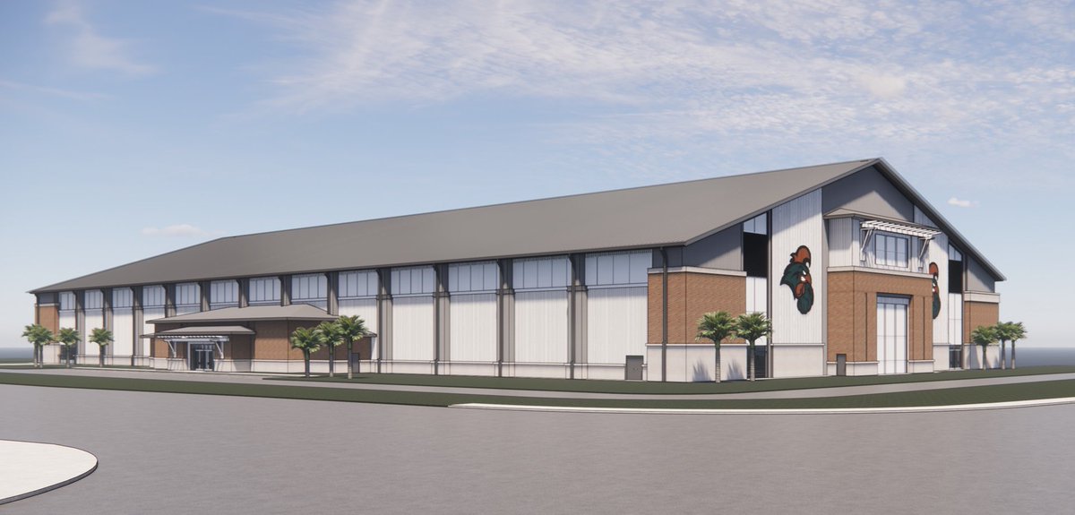 michaeltbenson's tweet photo. A teal-letter day for @ccuchanticleers as the final approval was just secured in Columbia for our new $20 million indoor practice facility

We will break ground this fall on the largest donor-funded project in #CCU history

Thanks to all who supported this vital project #ChantsUp https://t.co/3fAEribOJj