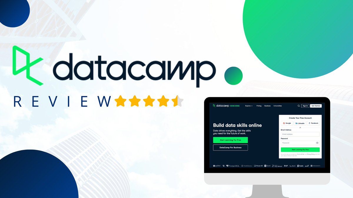 compras's tweet photo. Unlock your data science potential. Take a deep dive into what DataCamp has to offer 📈💡 https://t.co/ierQkkUWBe https://t.co/vyfdSOm3NR