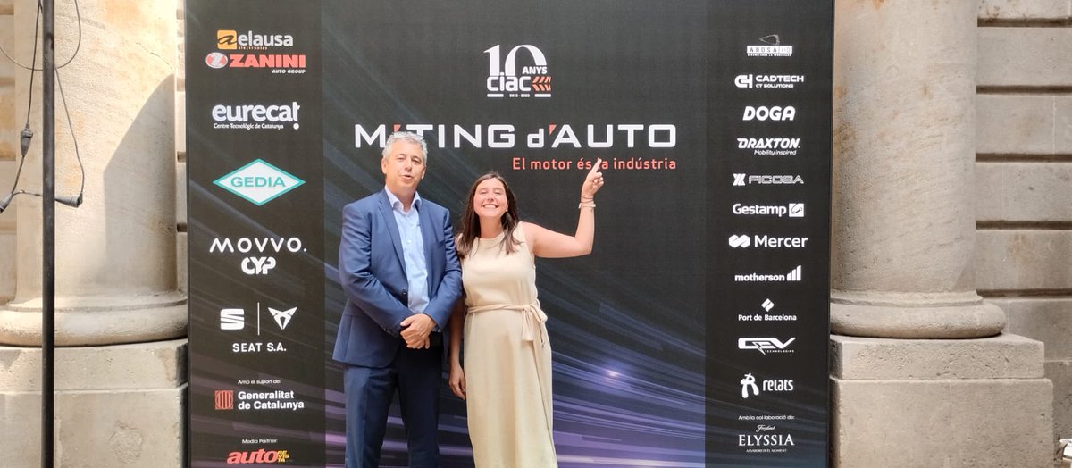 Felicidades <a href="/ciac/">reme</a> por los 10 años dinamizando la #industria de #automoción catalana, y por confiar en nuestro equipo <a href="/Arosa_ID/">Arosa I+D Grupo ClarkeModet</a> para buscar la #financiación de vuestros proyectos.
