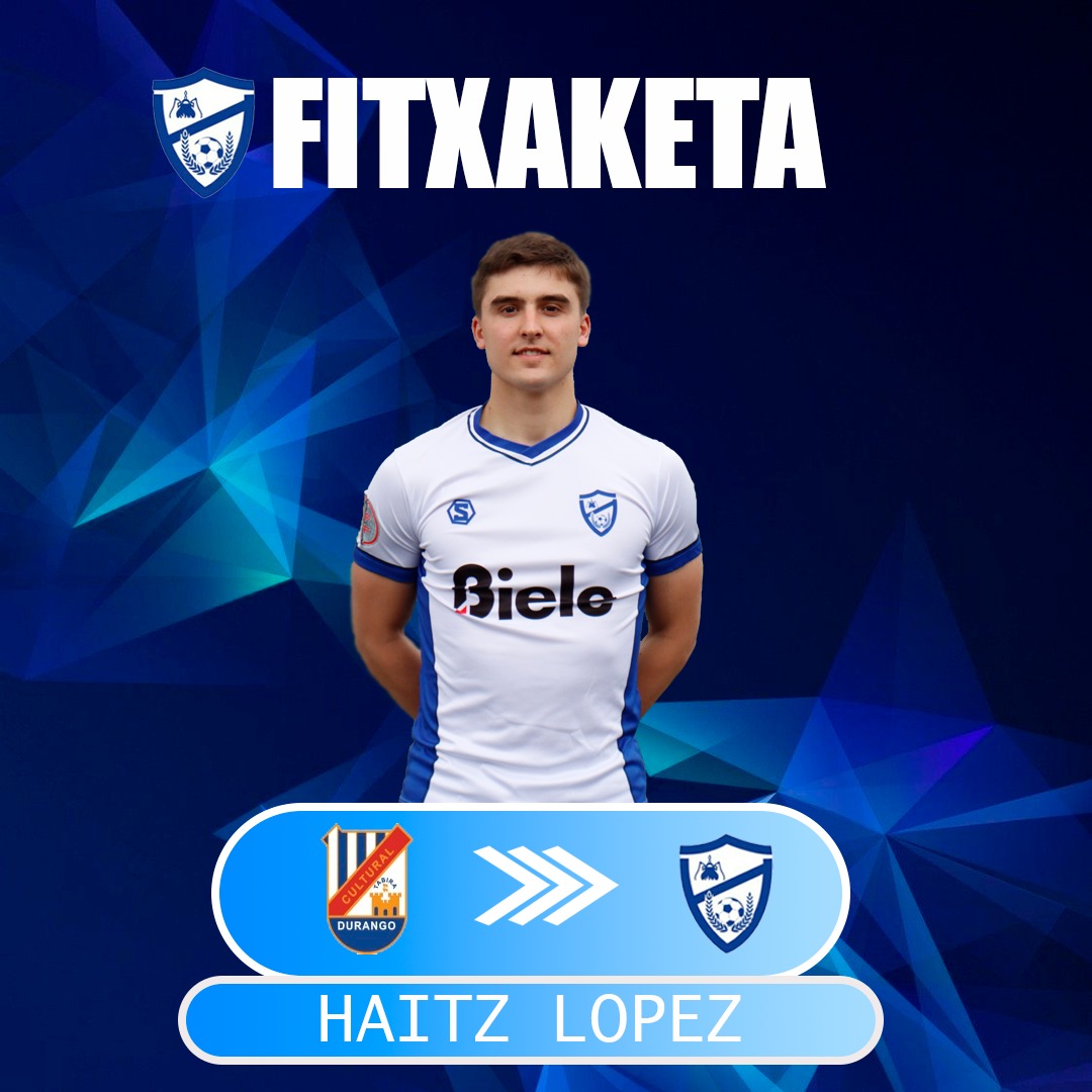 lagunonak_FT's tweet image. Durangoko Kulturalean aritu da pasa den denboraldian Zaldibarreko atzelari bikaina!

Haitz Lopez.

3. Mailako taldearen 4. fitxaketa.

Ongi etorri Garmendipera Haitz!
💪💙🤍