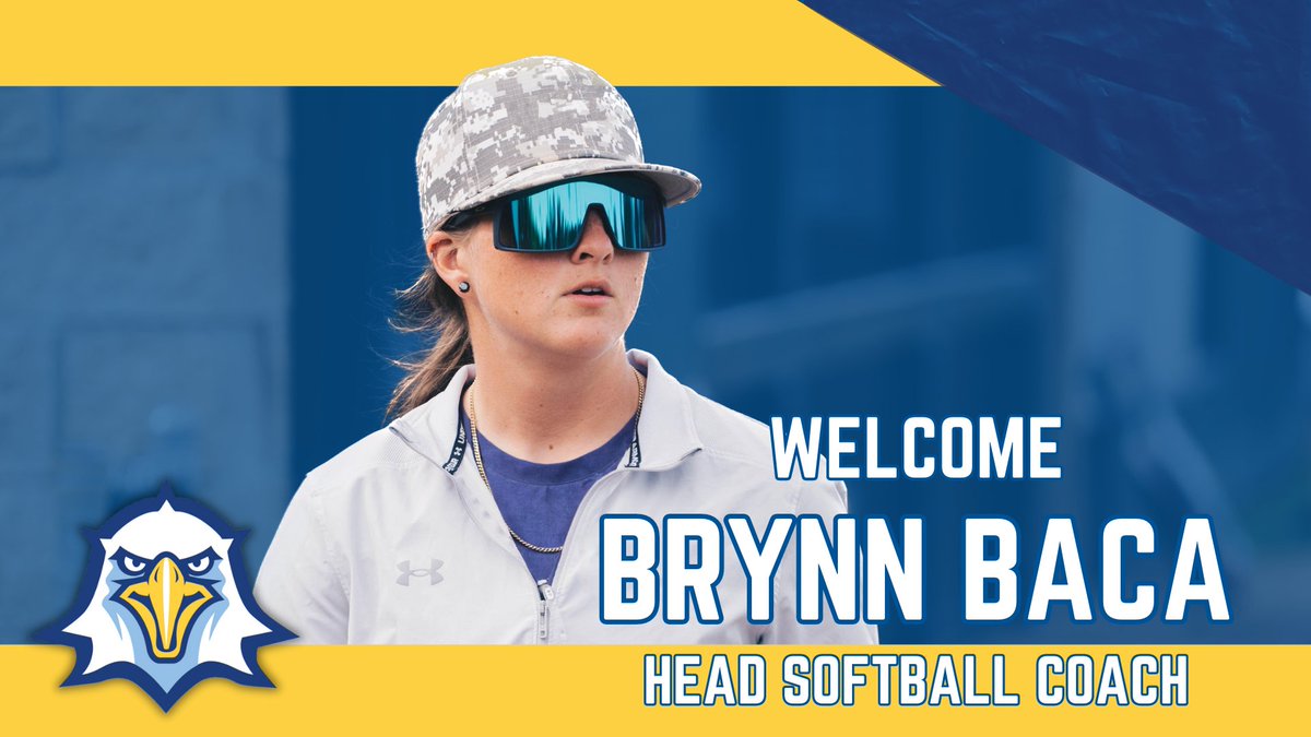 Tallahassee Community College is pleased to announce the hire of Brynn Baca as the new softball head coach! Welcome, Coach!

Read more: bit.ly/3NRp2QY