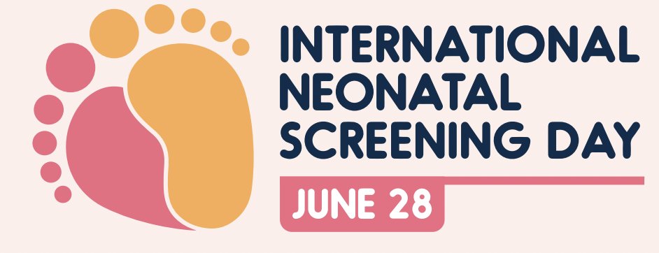 Today is International Neonatal Screening Day! Newborn screening has come a very long way, and there are so many incredible organizations, advocates, and families working hard to ensure that the #newbornscreening system continues to evolve for the better.