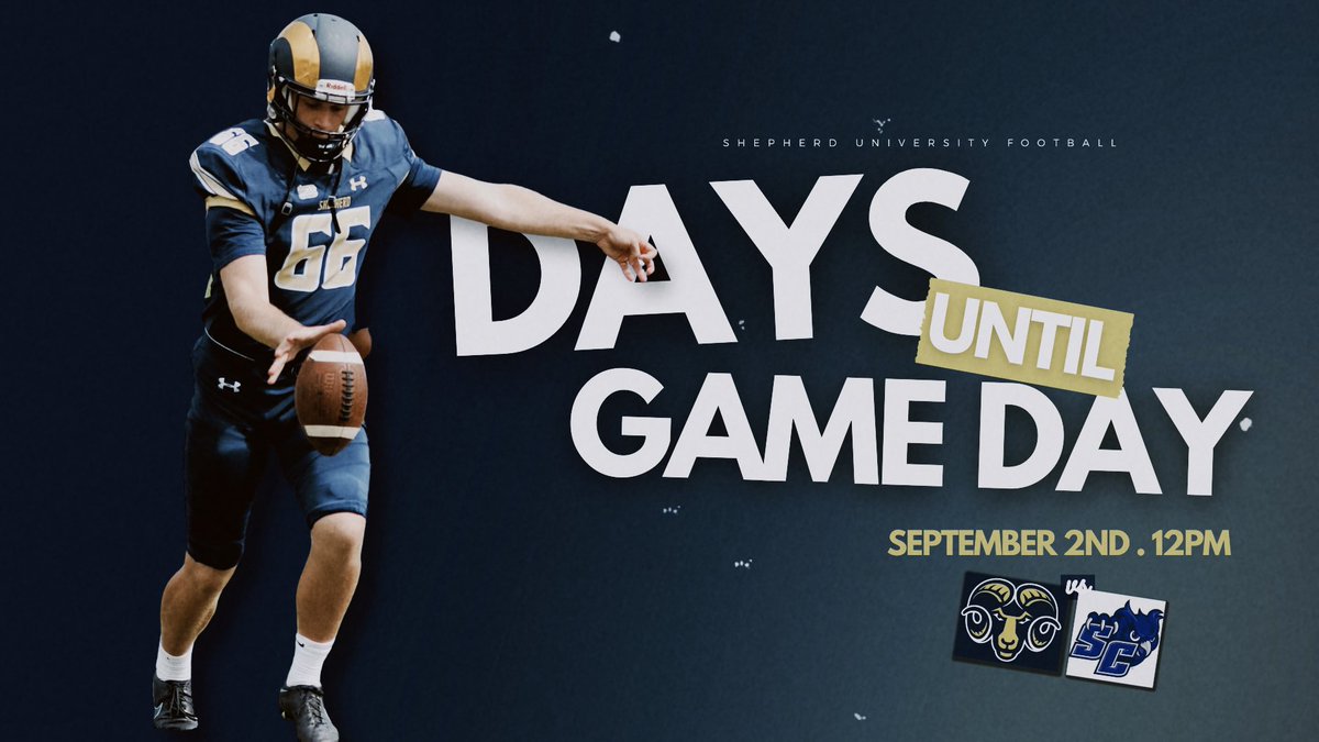 Here we go! 66 days.

#TEAM94 #GoRams