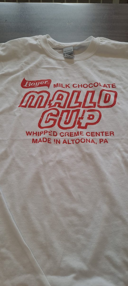 Thank you <a href="/BoyerCandy/">Boyer Candy</a> for the free shirt.  You have great chocolate, great customer service and a nice shirt. #chocolate #NYC #boyer