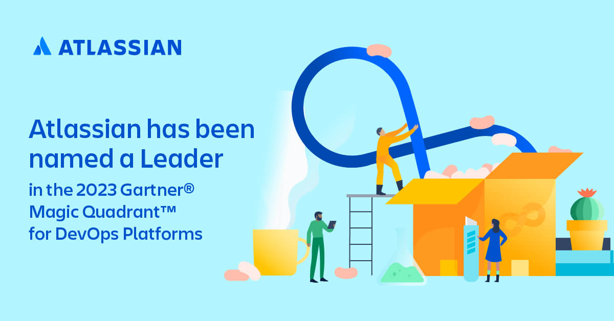 Jira's tweet image. Have you heard?!

Atlassian has been named a Leader in the 2023 Gartner® Magic Quadrant™ for DevOps Platforms.

Get the report now: bit.ly/3ChmMfj