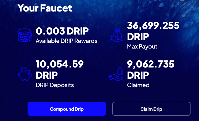 Still Drippin' 10K Milestone in the Faucet #Dripnetwork #DDD @DRIPcommunity @DripTopian 💧💧💧💧🚀🚀🚀