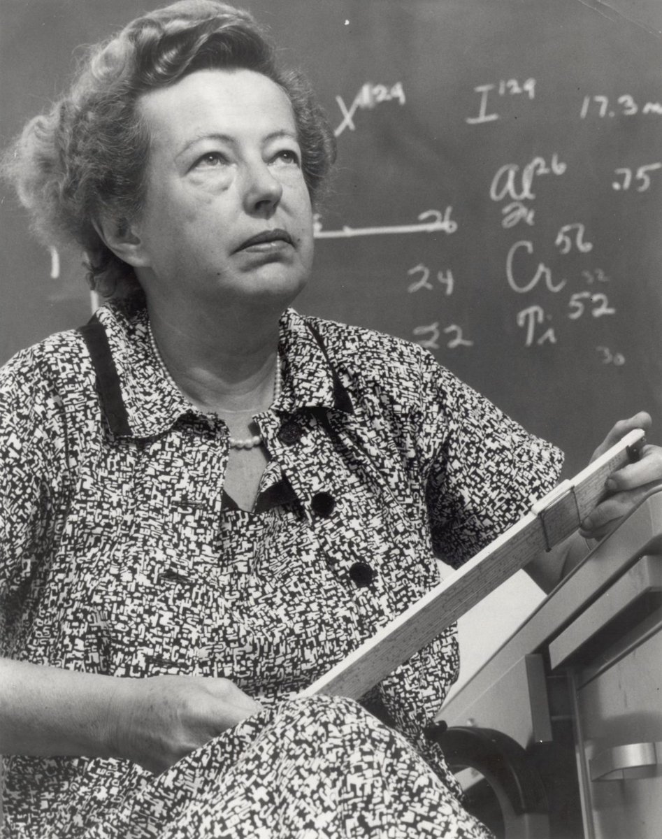 Born #OnThisDay in 1906, Maria Goeppert Mayer was one of the most famous women in the #ManhattanProject, and won the #NobelPrize in physics for her work in developing the theory of #nuclear shell structure. #WomeninSTEM
nobelprize.org/prizes/physics…