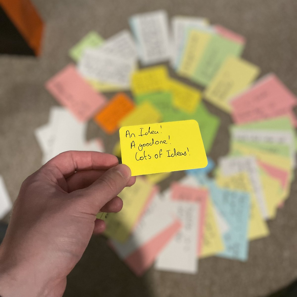 LDWoodward's tweet photo. Shoutout to all the cards that lost their place on the board. Wouldn’t be where I am now without you https://t.co/NIzcWaHvyd