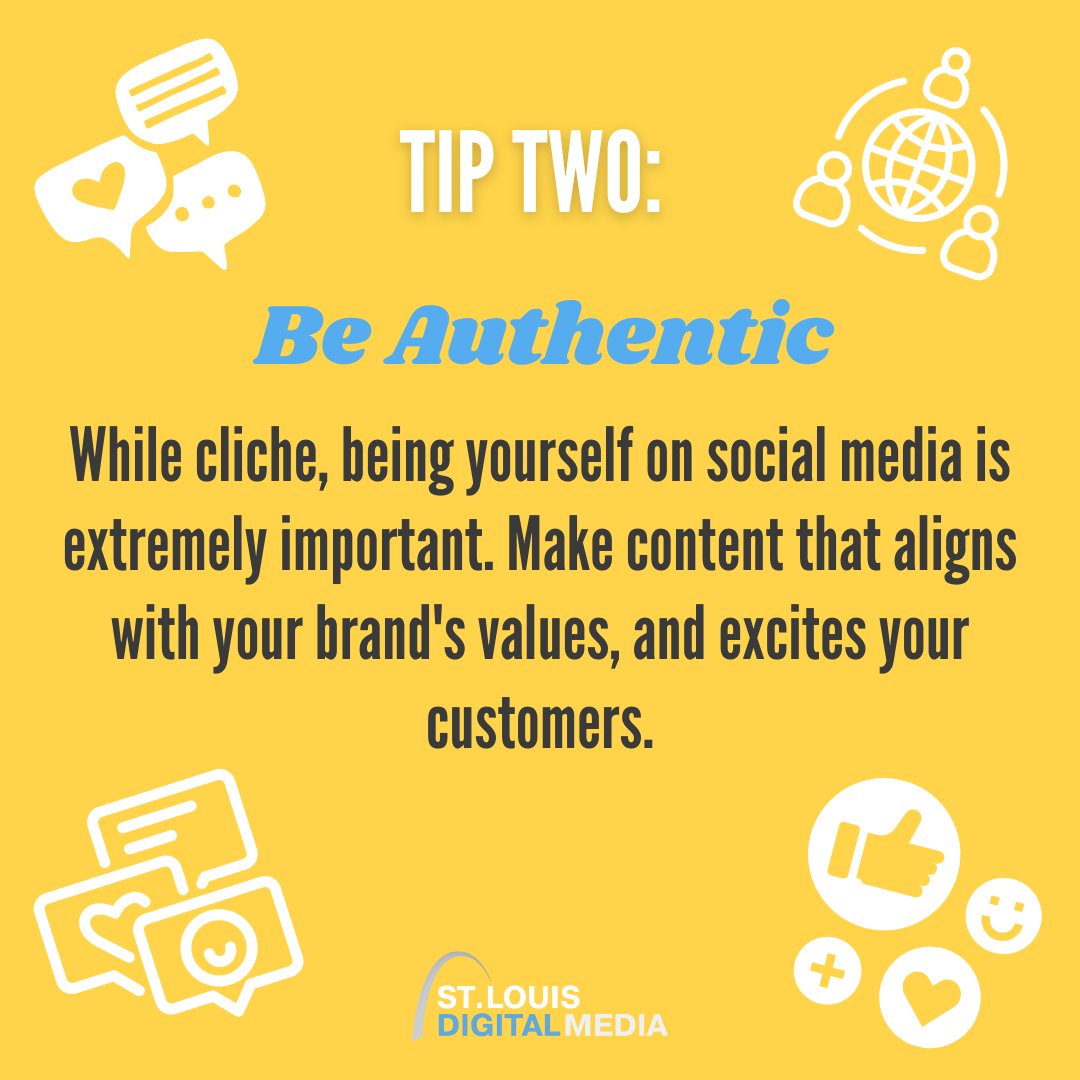 stldm's tweet photo. Here are some social media tips to celebrate World Social Media Day! If you need social media or digital marketing assistance, you can contact our office at 314-200-5592
.
.
.
#SocialMediaDay #worldsocialmediaday2023 #digitalmarketingtips #socialmediatips #digitalmarketingagency https://t.co/4PvgIzYddr