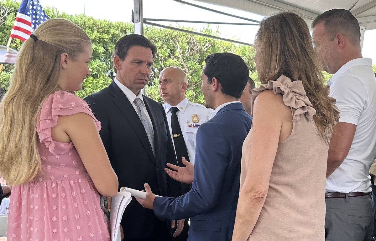 Engagement from elected officials, like Governor Ron DeSantis, is critical in our pursuit of justice and remembrance. These conversations are just the beginning. Now it's time to take action and work together. #Surfsidebuildingcollapse #memorial #justice #surfsidestrong #4Nicky