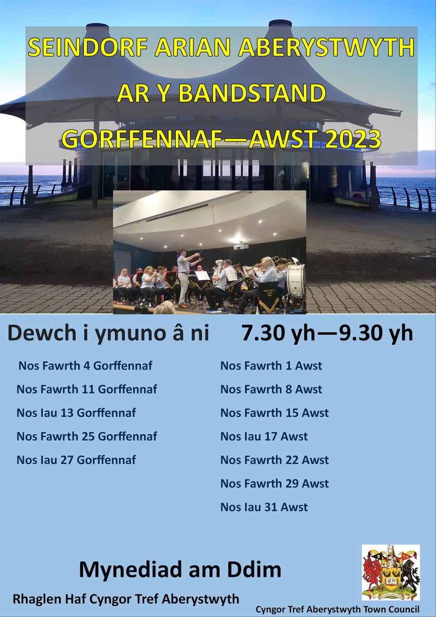 Aberystwyth Band (@abersilverband) on Twitter photo 