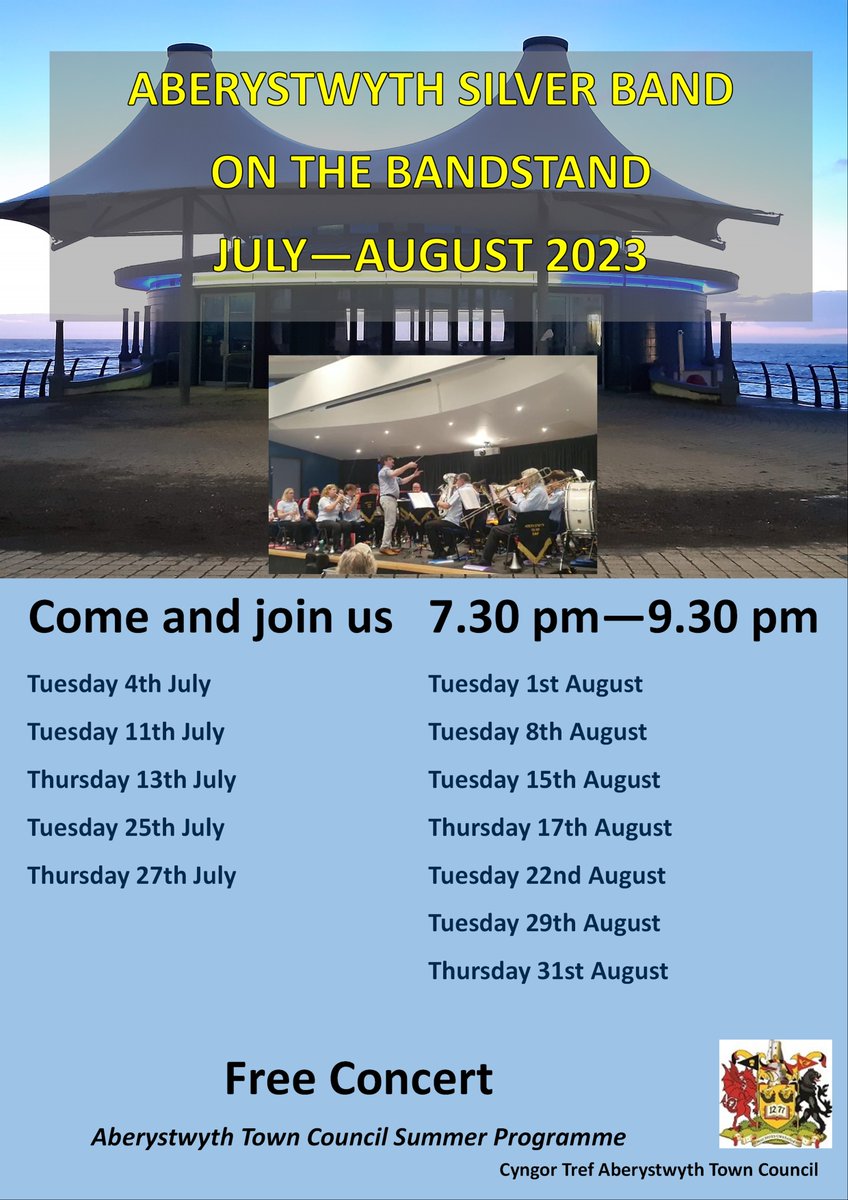Aberystwyth Band (@abersilverband) on Twitter photo 