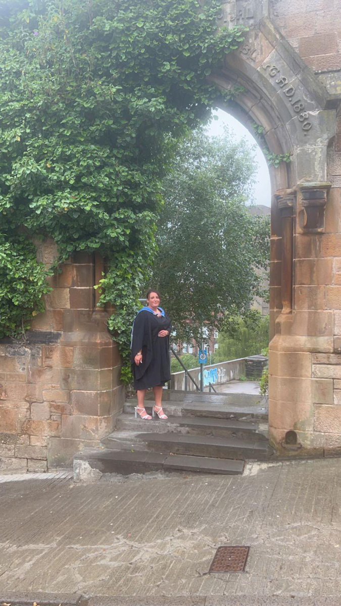 Carly_Mac15's tweet photo. Delighted to have graduated @UniStrathclyde with a first in my LLB. Leaving school at 15 without sitting exams I never thought I’d have the opportunity to attend uni, so yesterday was a massive day for me and it certainly shows there is #norightpath. https://t.co/bcMoKIcmxE