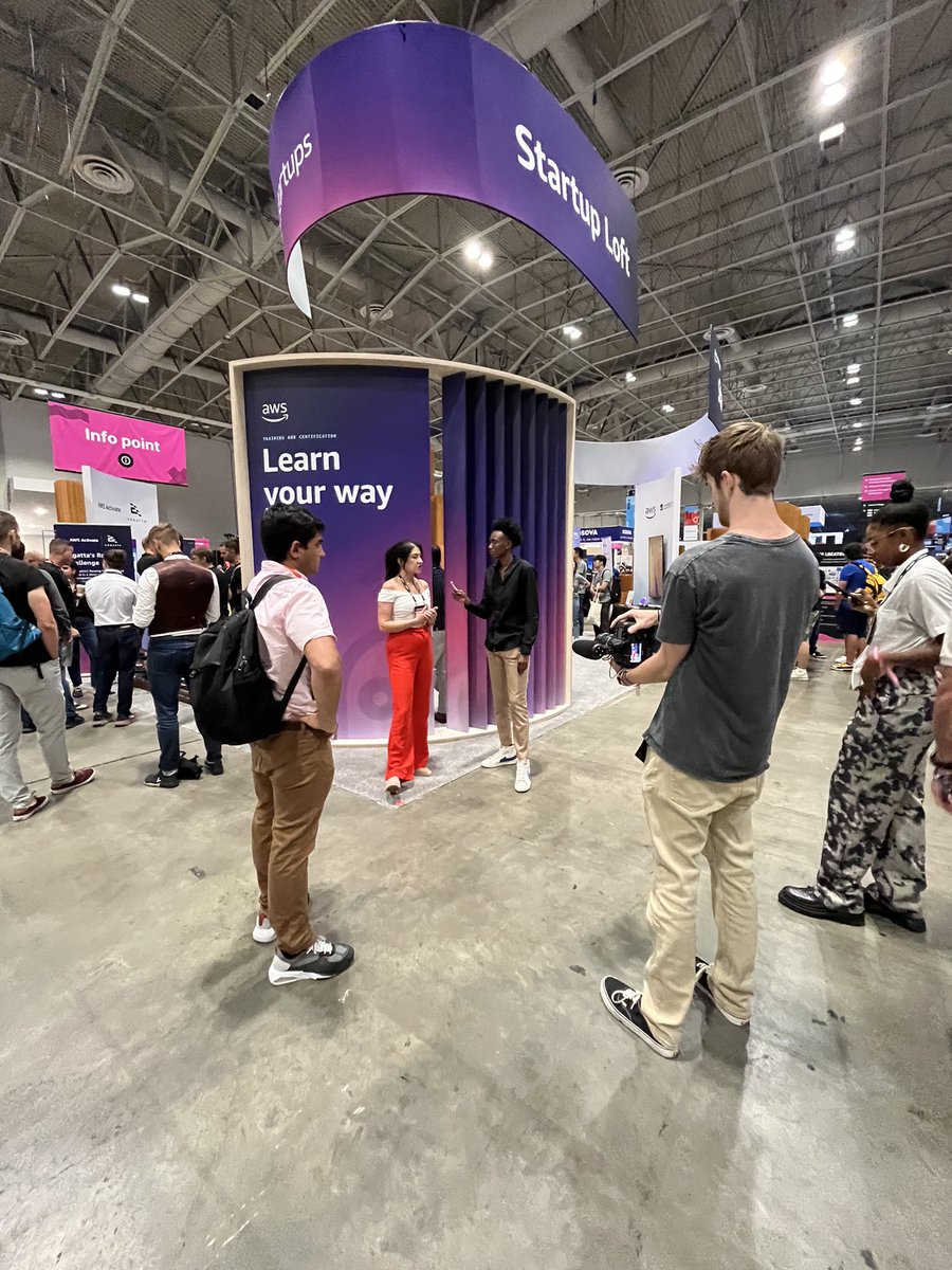 Our marketing coordinator <a href="/Layan_Bee/">Layan ☾</a> had the chance to chat with <a href="/ATT/">AT&T</a> about the future of technology at <a href="/CollisionHQ/">Collision Conf</a>