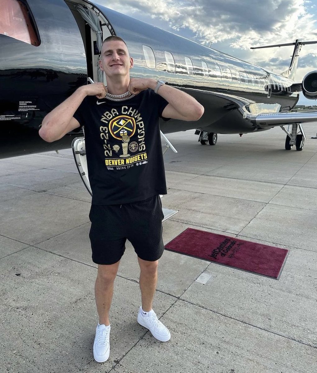 Nuggets callin him Dripola Jokic now 🥶😤