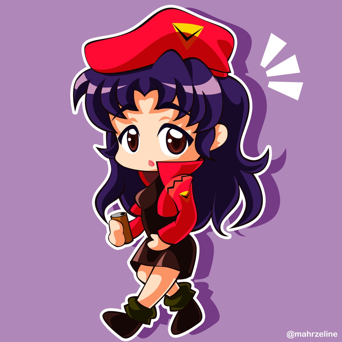 Misato 💜 - Evangelion ⭐️
-
#neongenesisevangelion #misato #evangelion #Chibi #chibiart #kawaii #kawaiiart #cute #digitalart #digitalpainting #sketch #doodle #illustration