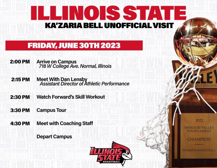 Blessed to have this opportunity all thanks to <a href="/iv_warriors/">IV Warriors</a> &amp; <a href="/IllinoisStateU/">Illinois State</a> 🙏🏽🙏🏽