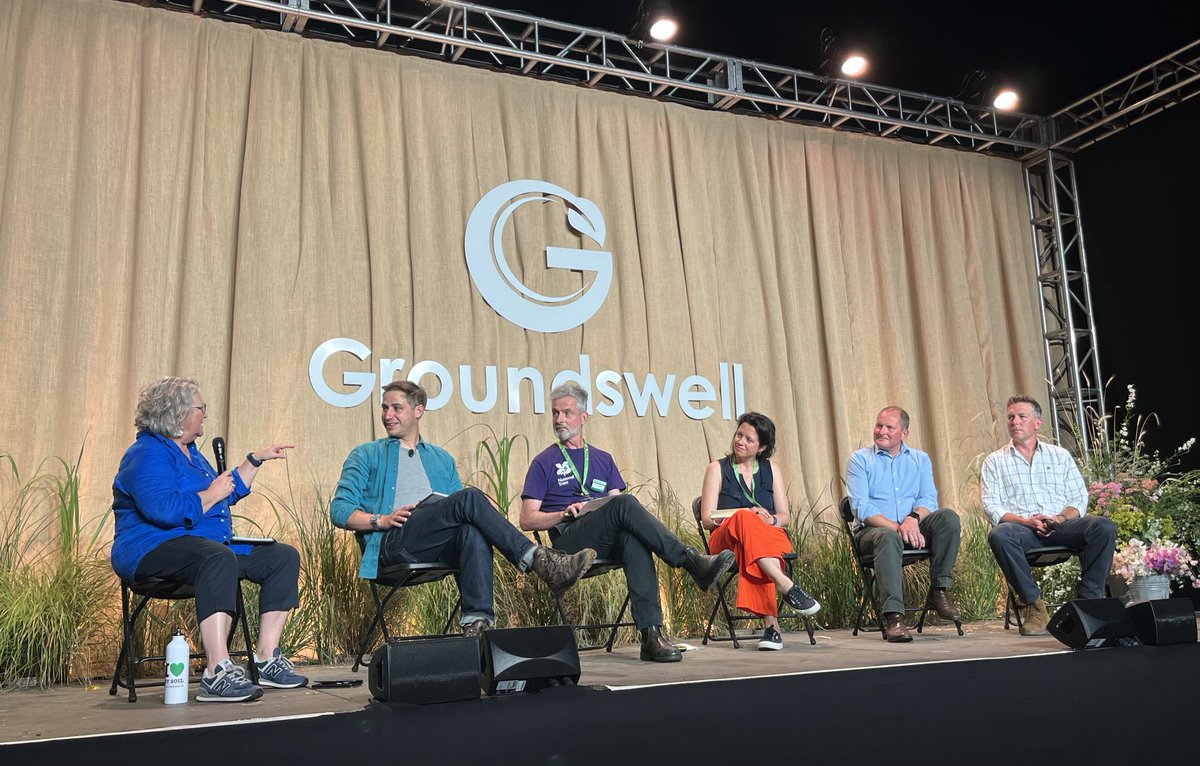 Thank you to all who joined today’s screening of #SaveOurWildIsles Hungry for Change film and panel with <a href="/FFC_Commission/">Food, Farming and Countryside Commission</a> <a href="/wwf_uk/">WWF UK</a> <a href="/Natures_Voice/">RSPB</a> <a href="/MandSnews/">M&S News</a> <a href="/NTgates/">Nick Gates</a> <a href="/The_Barker_Boys/">The Barker Boys</a> at #Groundswell2023. Lots of hunger for change in the audience. Watch at: saveourwildisles.org.uk/business/food-…