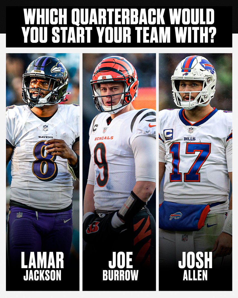 Which QB are you picking? 🤔