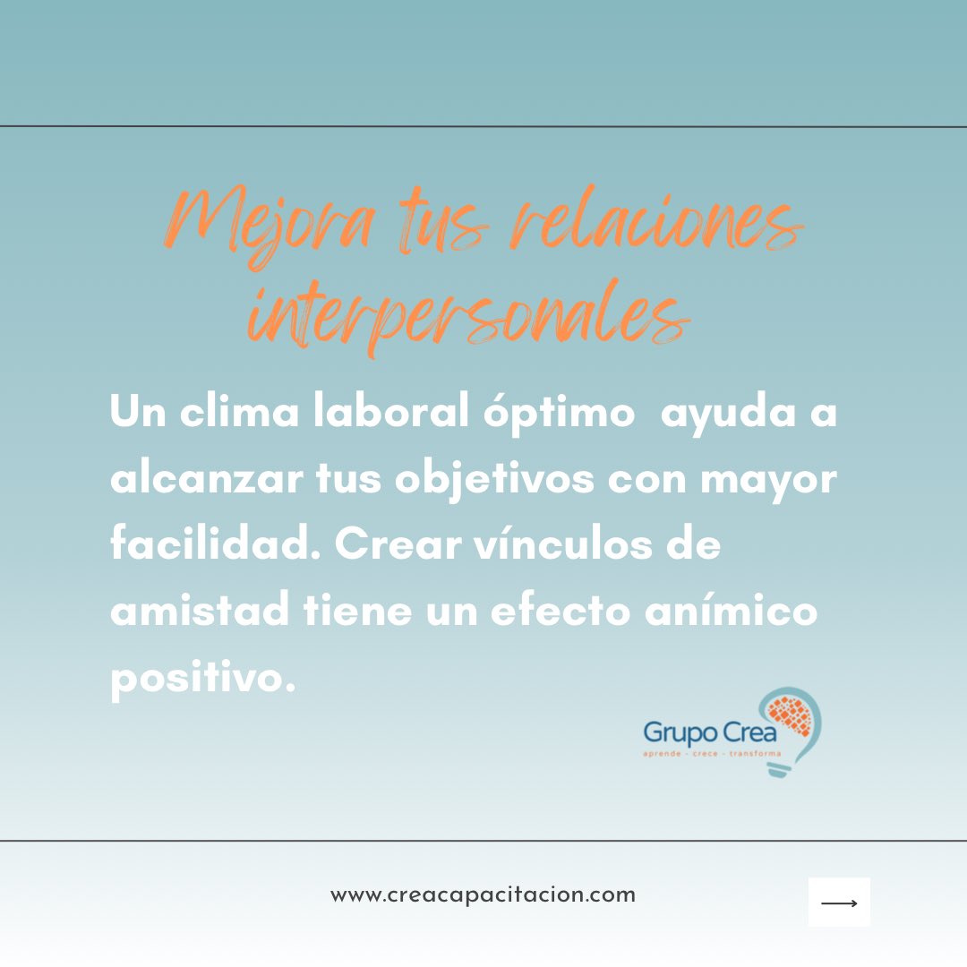 _grupocrea's tweet photo. ❇️Estos son algunos tips pasa mantener motivado a tus colaboradores. 👏🏼🤝🏼

Visítanos en: 
🌐https://t.co/dcP4jr4KM6 
📩 info@creacapacitacion.com https://t.co/R58XsxCaDK