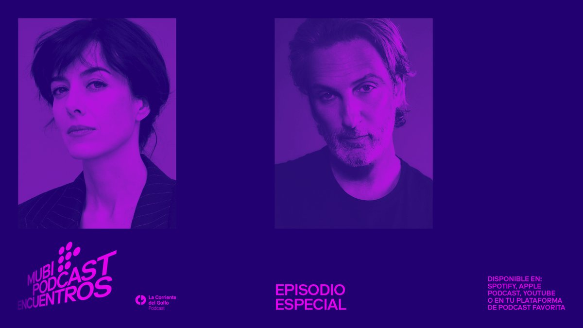 ¡Hoy arranca un nuevo especial de #MUBIEncuentros! Además  el primero que también se graba en video 📽️. <a href="/CeciliaSuarezOF/">Cecilia Suárez</a> y <a href="/ernesto_alterio/">Ernesto Alterio</a> se reunieron en el Festival <a href="/PodcastEstacion/">Estacion Podcast</a> para conversar sobre el oficio como un espacio en el que las identidades se disuelven.