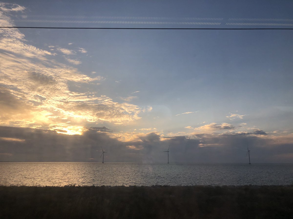 Ikke den værste aften at være pendler🫶