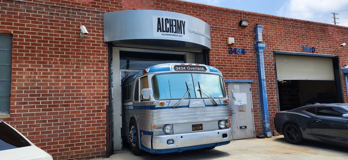 The office of the company that plasters ads all over construction fencing is kind of cool