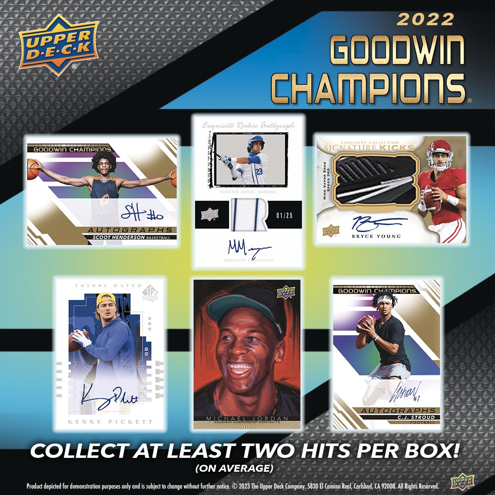 We've got two releases today from Upper Deck. 2022-23 Synergy Hockey and 2022 Goodwin Champions! Both are available in store and online. 

Synergy Hobby Box: outoftheboxcards.com/product/2022-2…

Goodwin Champions Hobby Box: outoftheboxcards.com/product/2022-u…

#upperdeck #upperdeckhockey #sportscards