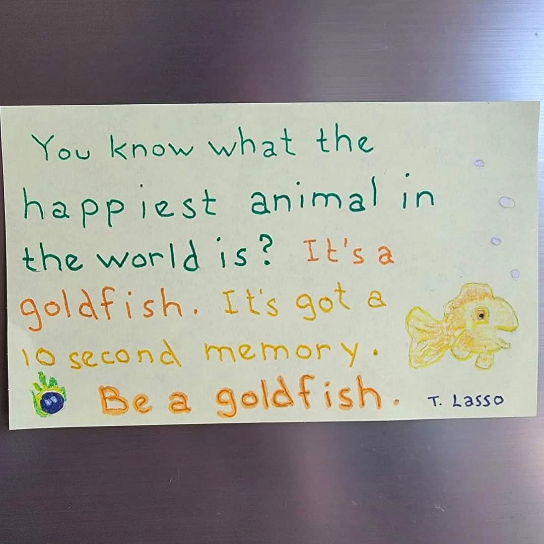 LanceBlizzGamer's tweet photo. Seems crazy it has been a year with the #SciPlay #Goldfish team. #BeAGoldfish #CoffeeNotes https://t.co/E62tWrUEN1