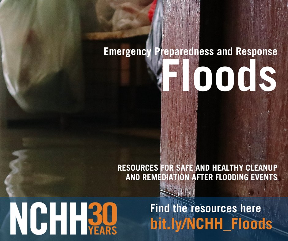 A6a: Safe, healthy &amp; resilient housing will only increase in importance as #ClimateChange impacts (&amp; time spent indoors) intensifies. We must do more to help communities before, during &amp; after extreme weather events. bit.ly/NCHH_Emergenci…

#Floods #Wildfires #NHHMchat #NHHM23