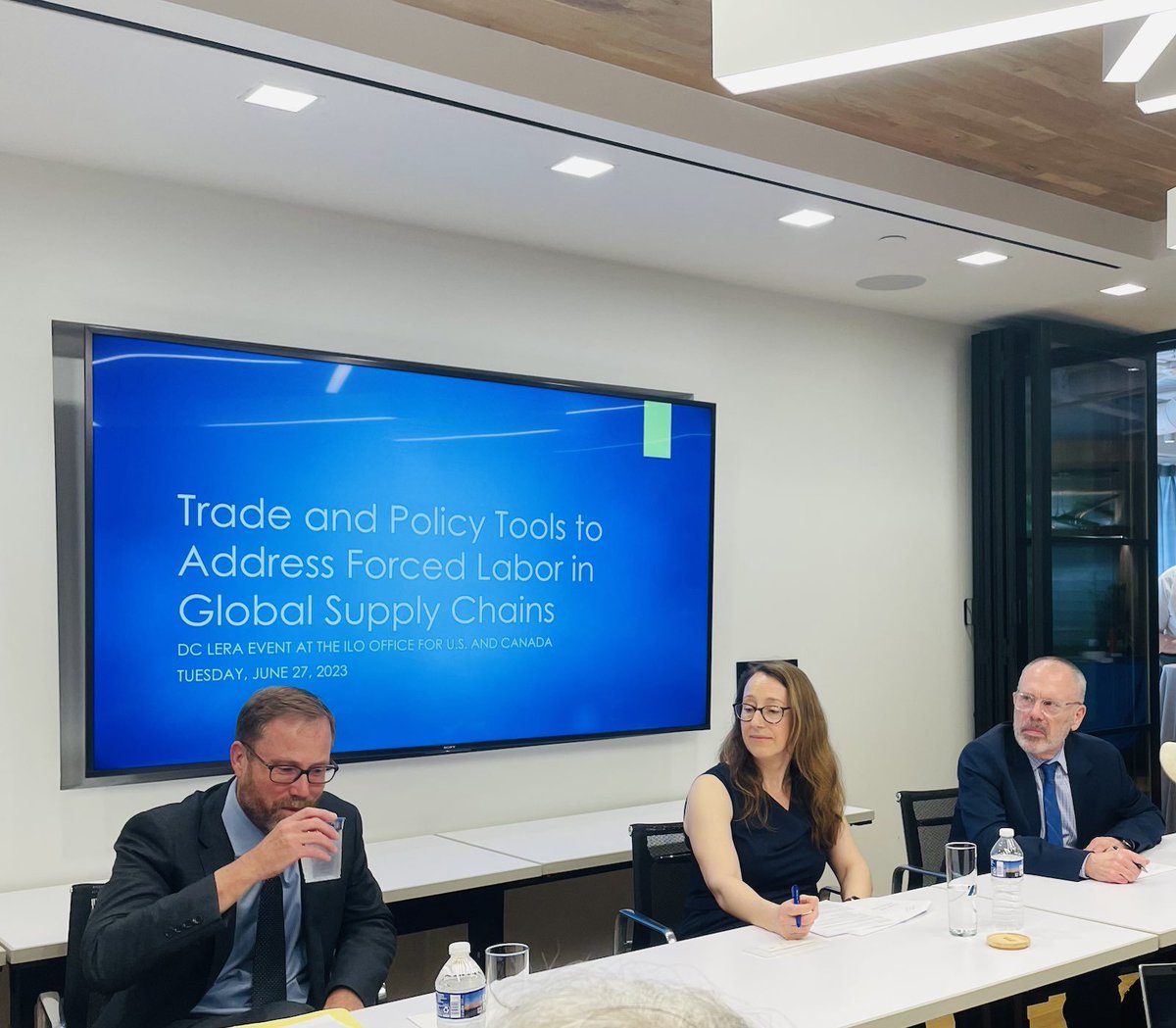 CorpAcctLab's tweet photo. Last night, our Special Advisor Dean Pinkert joined @DCLERA to explain how corporate failure to respect the rights of freedom of association and collective bargaining is at the root of a broad range of workers’ rights abuses. https://t.co/6an9nlwsM2