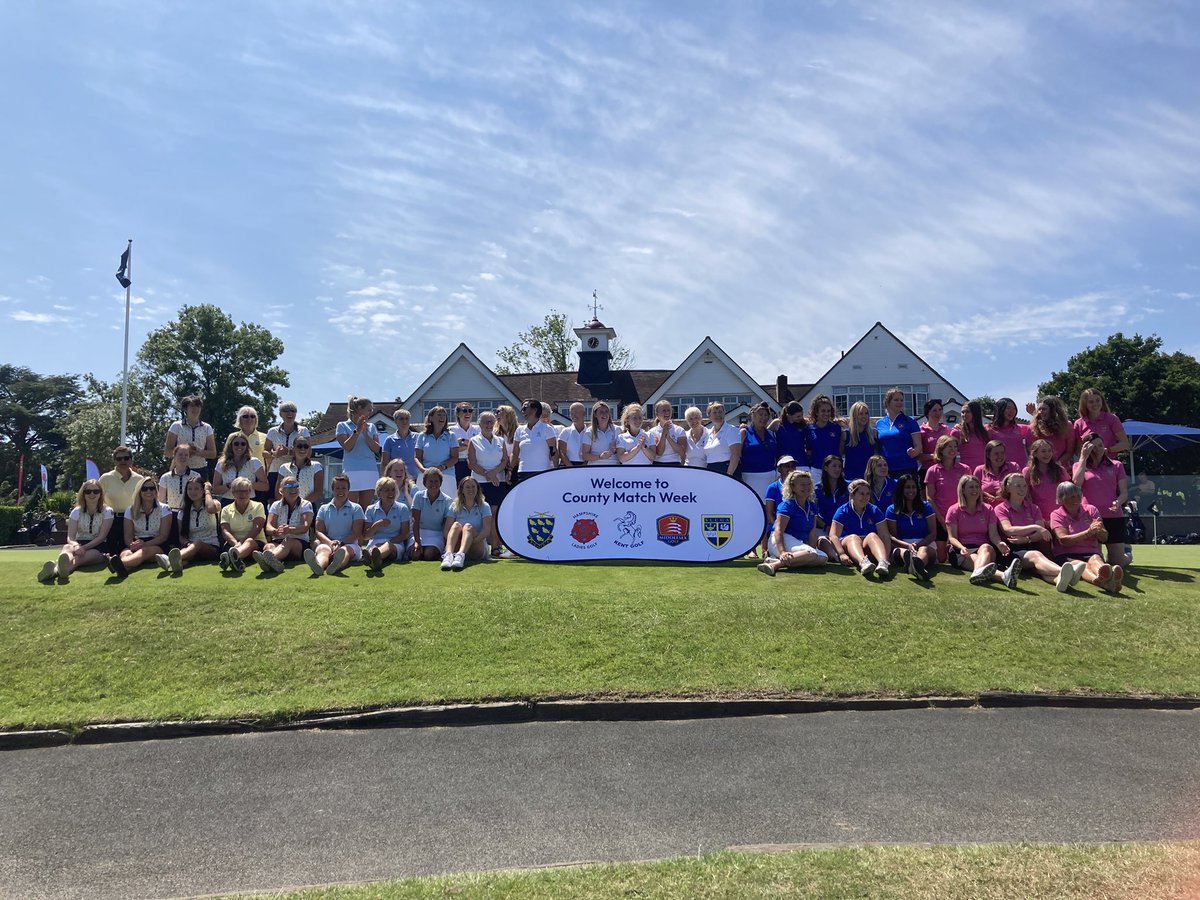 Many congratulations to Sussex for winning South Region Women’s County Match Week 2023 and a massive thank you to <a href="/_SPGC/">Sundridge Park GC</a> and <a href="/Kent_Golf_/">Kent Golf</a> for hosting us. 
Wonderful golf, tight competitive matches and all played in the best of spirits⛳️👍Proud to be part of <a href="/HLGLadiesGolf/">Hampshire Ladies Golf</a> 🩵⛳️🩵