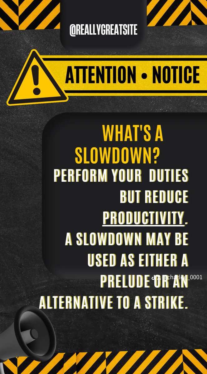 iParryAFool's tweet image. I'm calling for a work slowdown, starting July 5th. The reduction in productivity will continue until the requirements are met. 1st requirement - $30 minimum wage.

Their margins are too thin, we don't have to quit, just slow down. 

#workslowdown
#jobholders
#usworkers
#usa