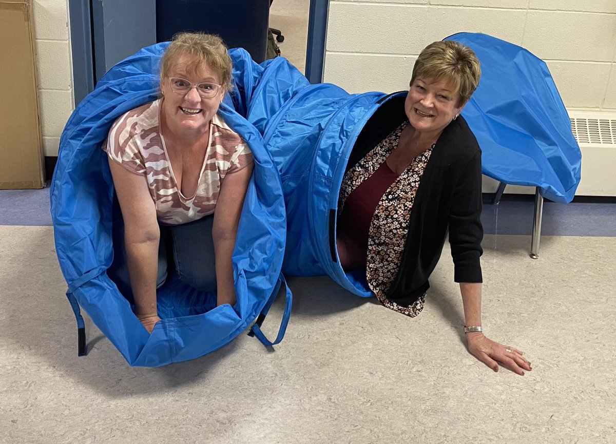 We’ll allow these two to retire if they can find their way out of the tunnel 🤣! We offer our best wishes as new chapters are started. Thank you for keeping our school organized and running smoothly! 💙❤️ #rvsed