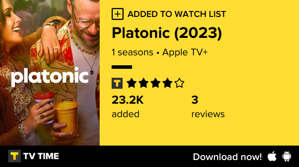 I've just started following Platonic (2023) tvtime.com/r/2S1Rx #tvtime