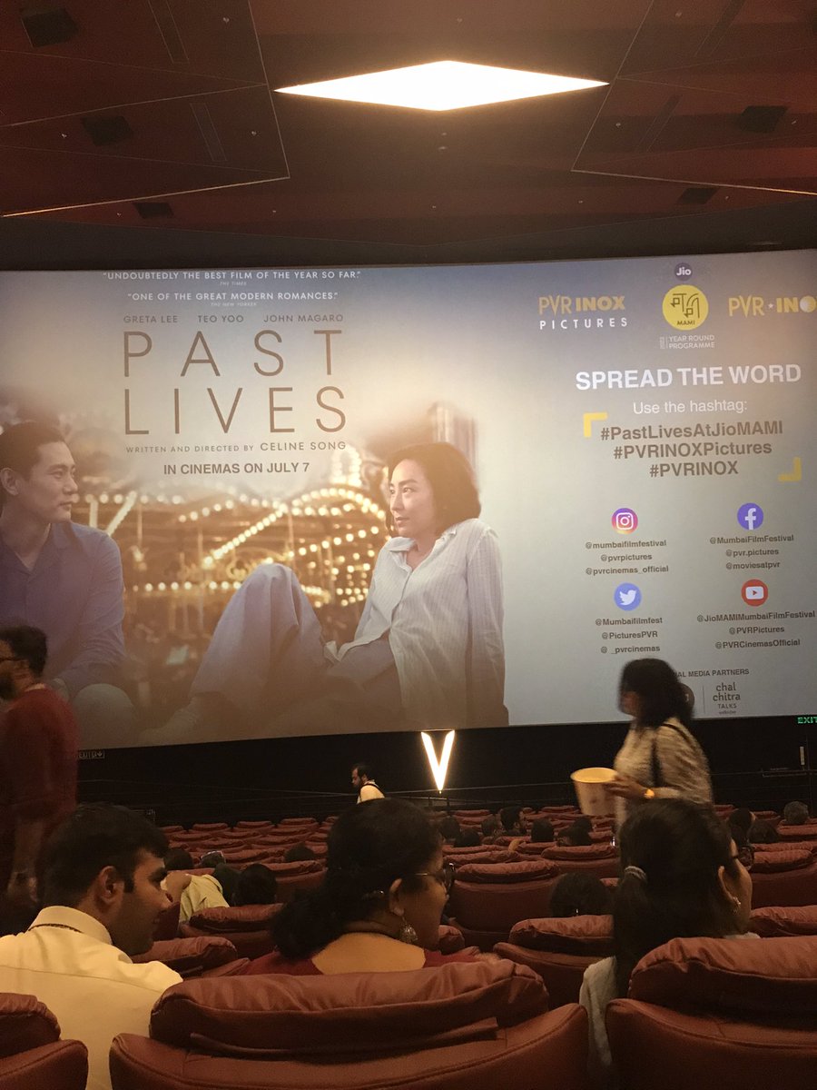 #PastLives is a gentle and luminous look at the incomplete stories that complete us. An assured, naturalistic debut feature that understands In-yun and the deep impact of human connection. #PastLivesatJioMAMI #PVRINOXPictures #PVRINOX