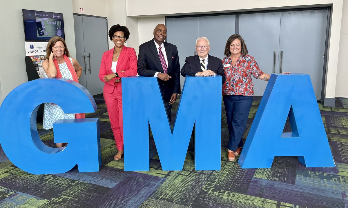 All In for GMA! The new board officers are ready for duty. Welcome and congratulations again to our officers and all 2023-2024 board members. The GMA officers are:

GMA President - <a href="/CityofPerryGA/">City of Perry, Georgia</a> Mayor Randall Walker 

GMA 1st Vice President - City of Madison, GA - Government,