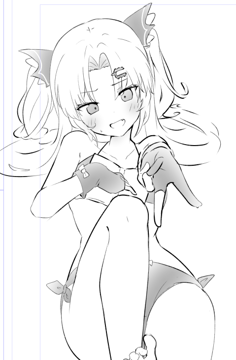 ギャルピができた美少女吸血鬼🦇