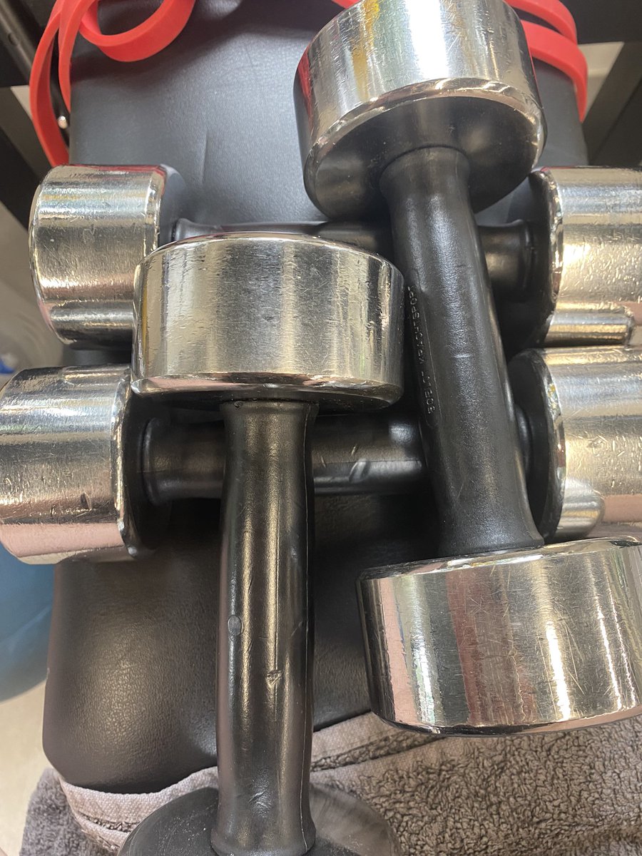 Took the boot for a workout today. I’m sure my muscles might have opinions tomorrow. Trying to keep strong (and get stronger) while working around my left leg