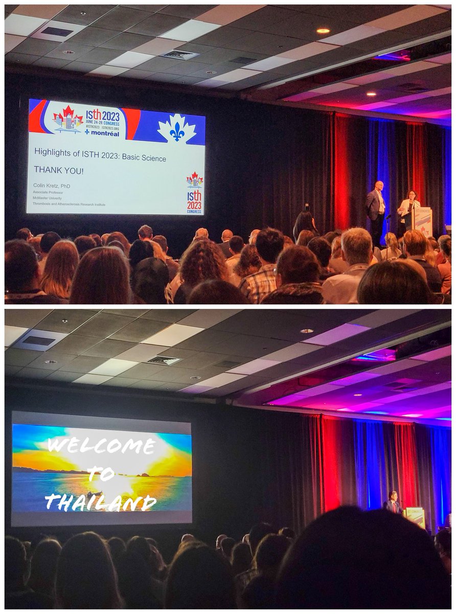 That's a wrap! 
First ISTH Conference - #ISTH2023 you did not disappoint. 
Truly inspiring experience, so much positive energy and collabration opportunities. #ISTHEarlyCareer
See you in Thailand! @isth