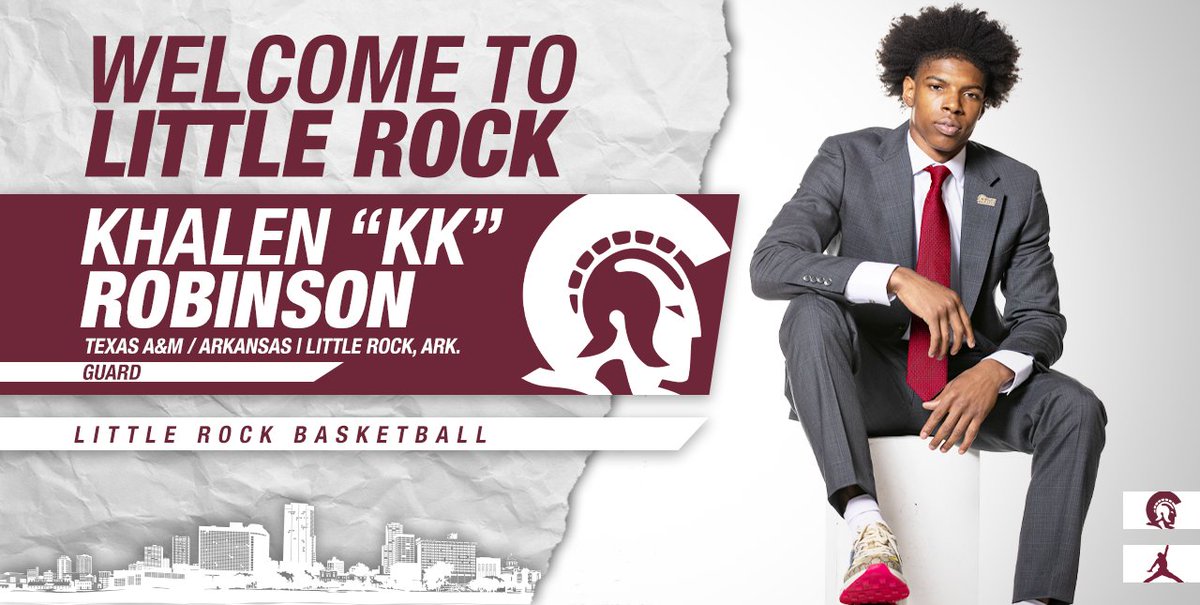 He's coming home to the Capital City and he means business 😤

Please help us welcome <a href="/onekrob2/">Kk Robinson</a> to #LittleRocksTeam

📰 bit.ly/3NODJV4
