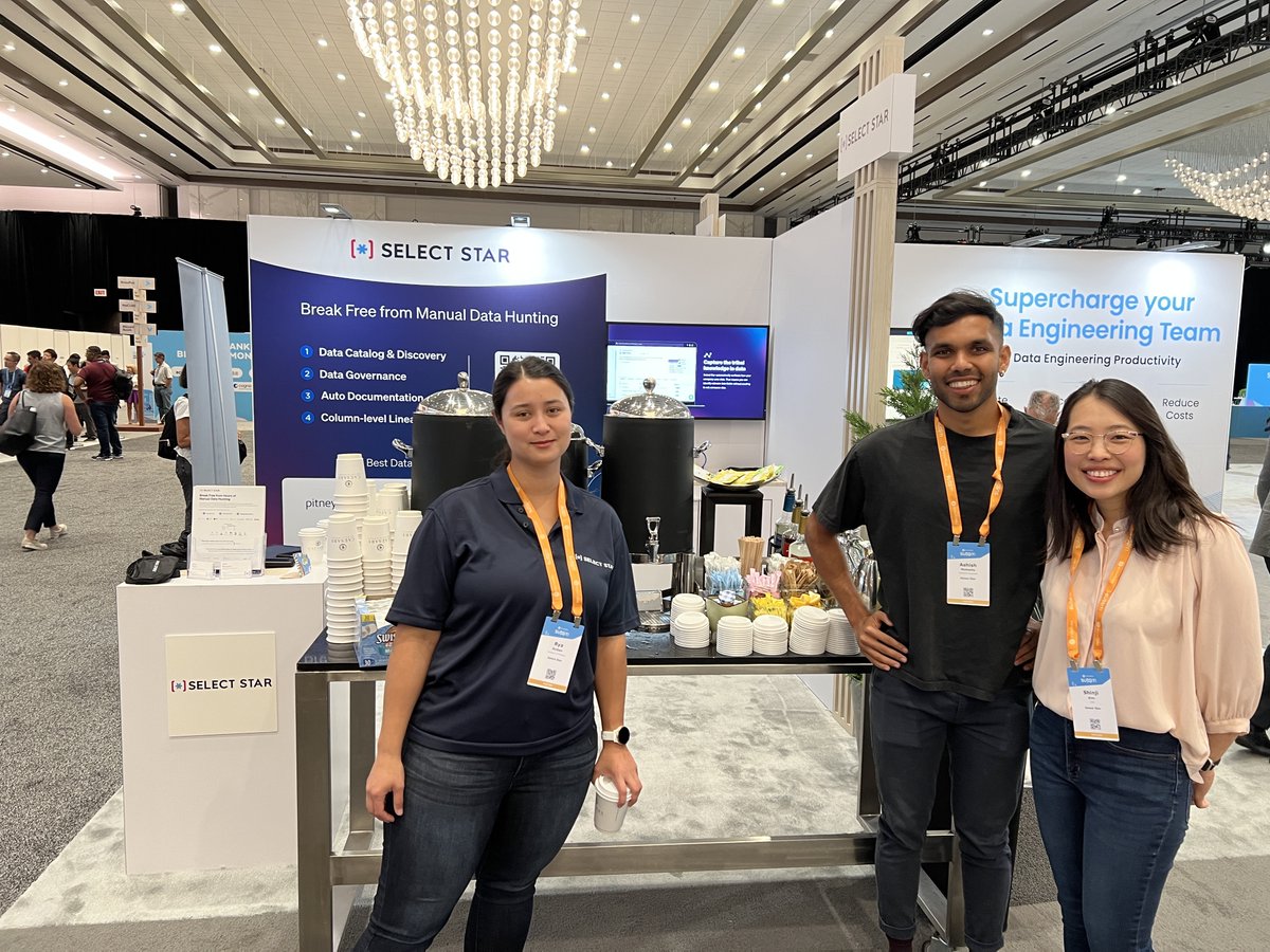 Is it just us or is it feeling frosty ❄️ in here? Stop by the Select Star booth, #2251, for some coffee, tea or hot cocoa to warm up! ☕ #SnowflakeSummit