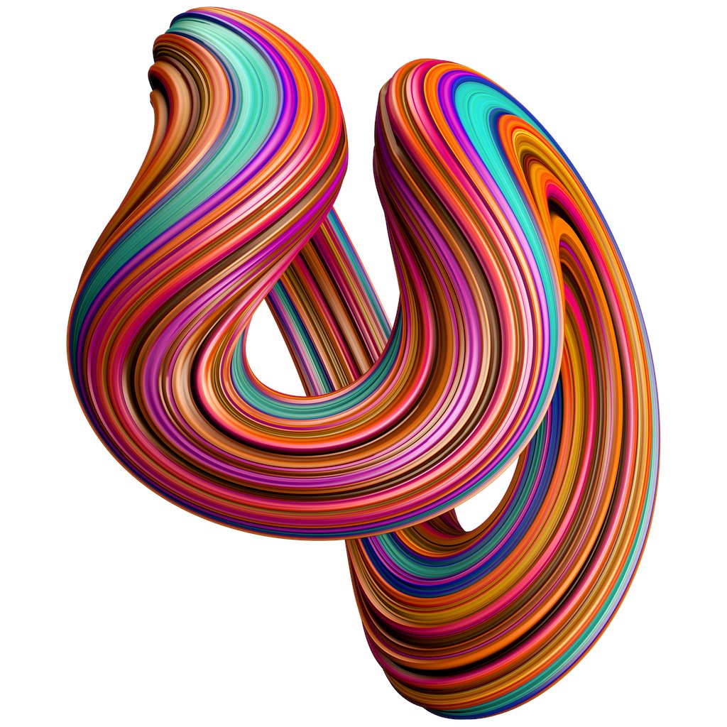 ChromaSupply's tweet photo. A piece from Twist, a set of 12 dynamic swirling 3D shapes on transparent backgrounds. These unique shapes have a fluid and reflective vibe, evoking feelings of energy and movement.
—
https://t.co/IfM750PQXP https://t.co/Tx55L06oOa