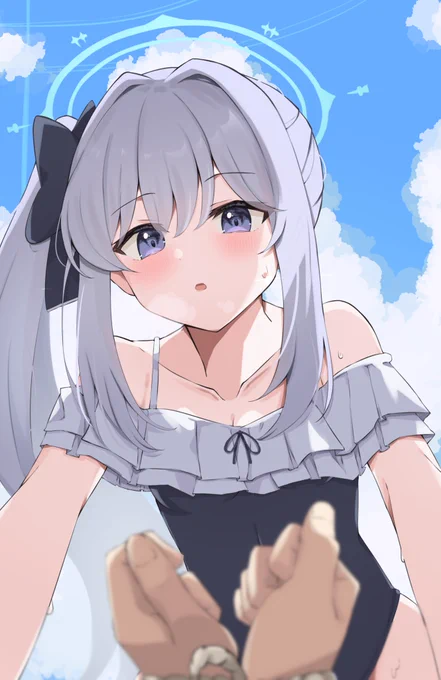 先生は捕虜ですので、私の指示に必ず従ってください。 #ブルアカ